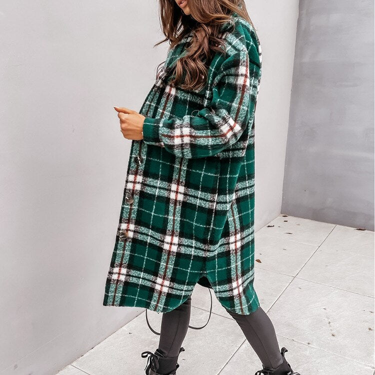 CM | Elegante chaqueta a cuadros