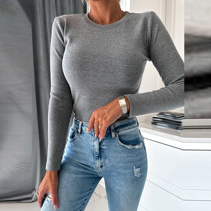 CM | Jersey sexy de manga larga
