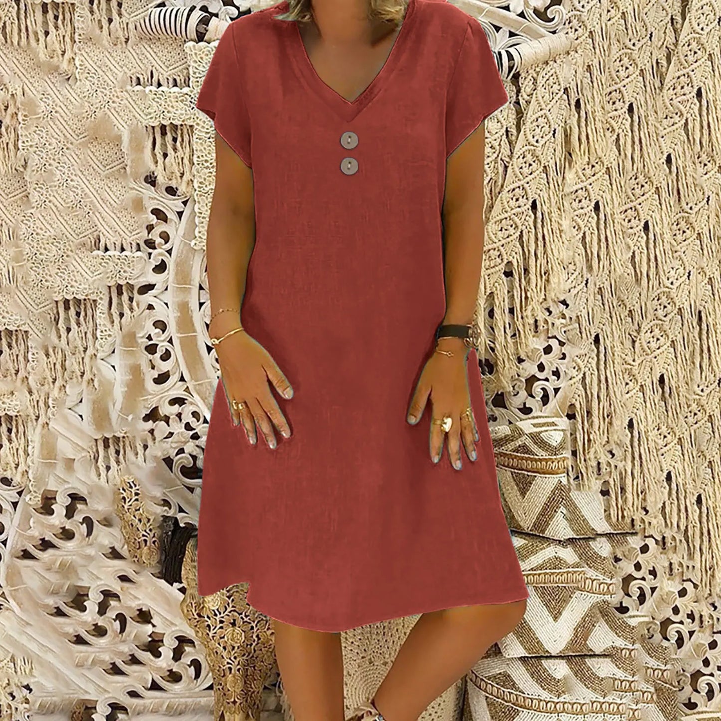Lujoso y elegante Vestido