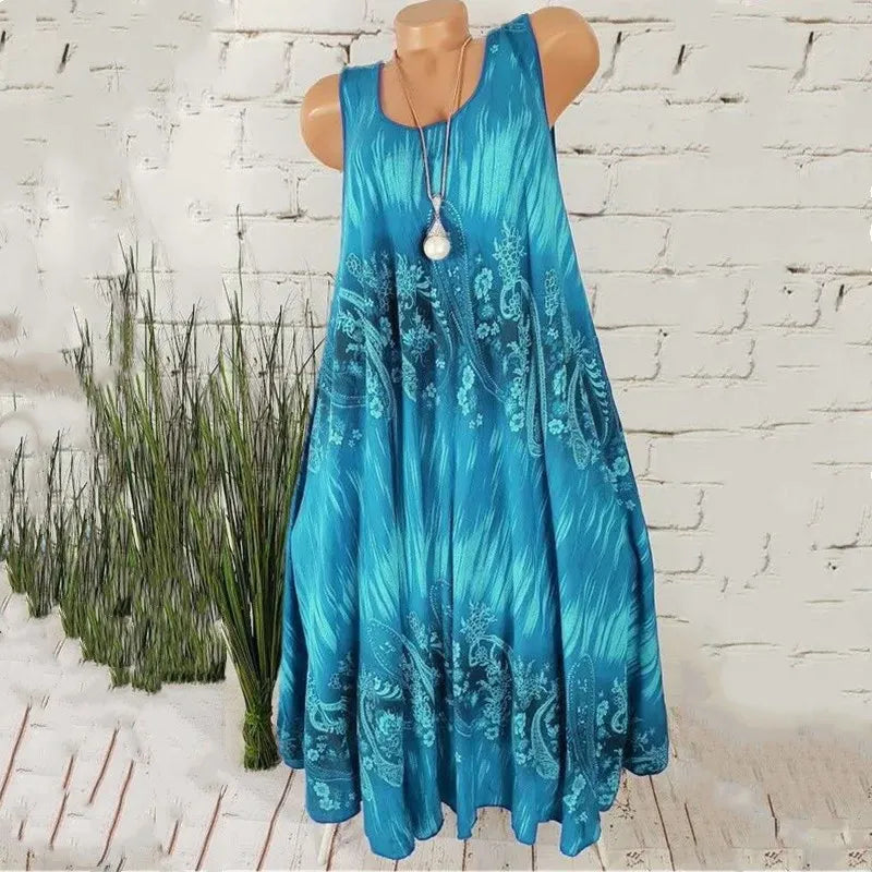 Fresco y femenino Vestido