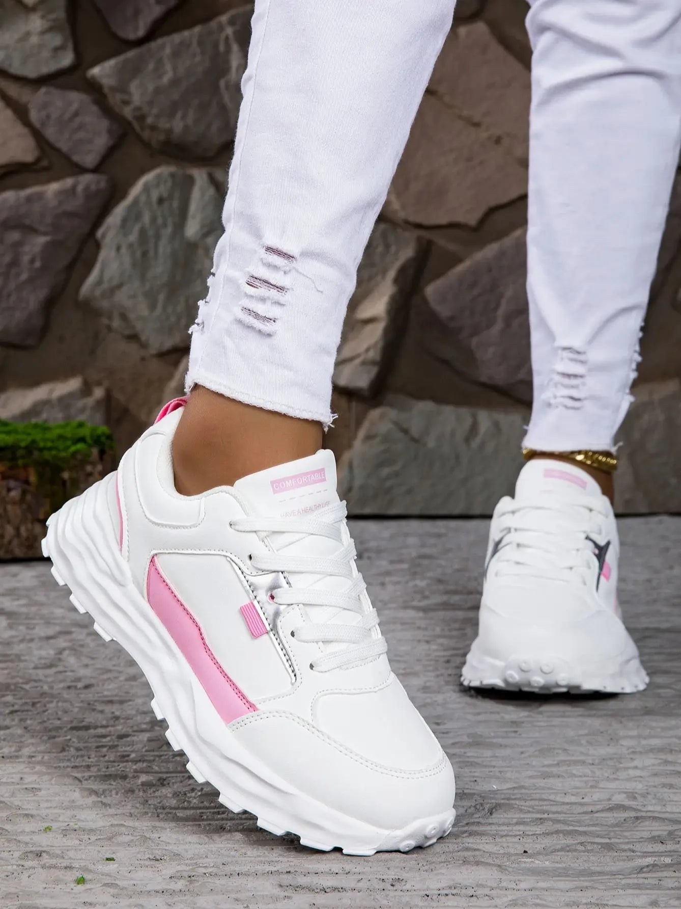 Ortopédico Zapatillas informal y de apoyo