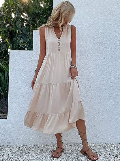 Fresco y casual Vestido