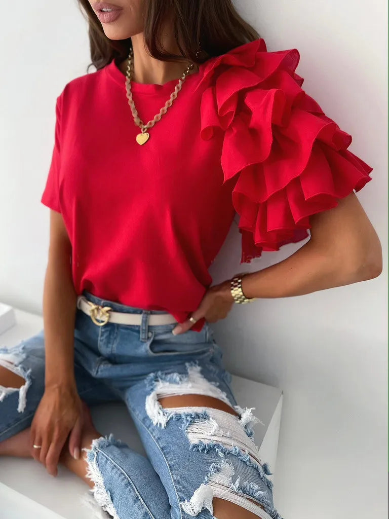 Refinado y radiante Camisa