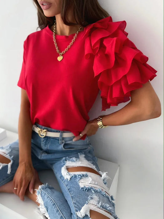 Refinado y radiante Camisa