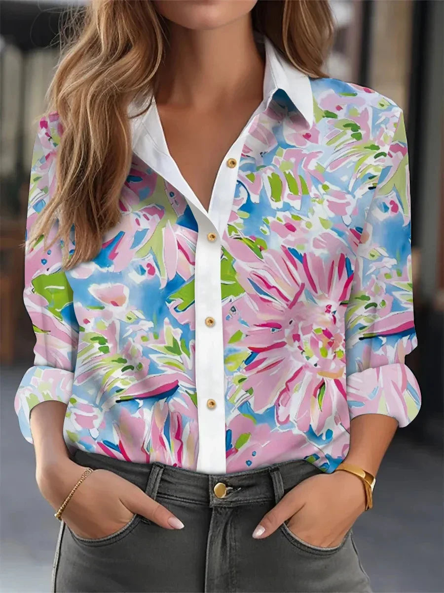 Moderno y minimalista Camisa