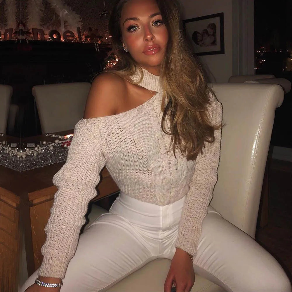 CM | Jersey de punto Bare Shoulders