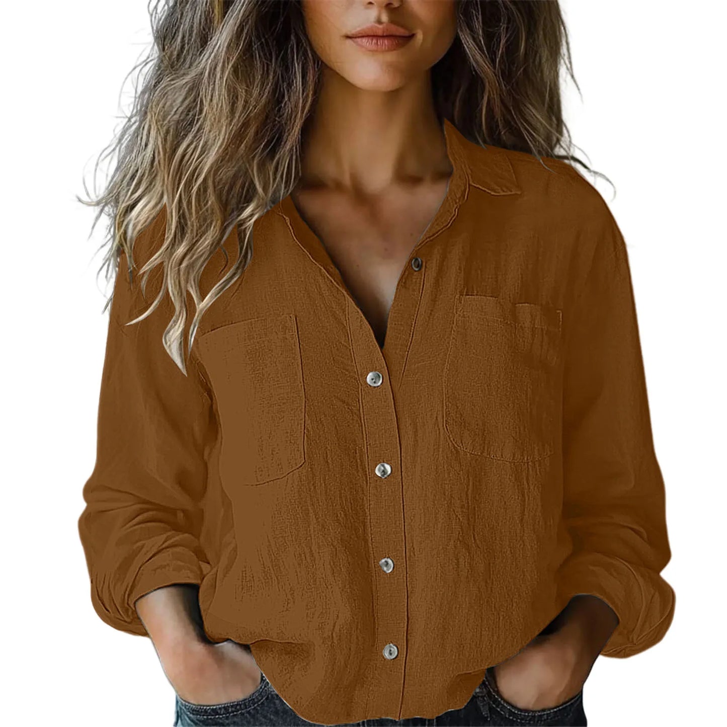Fresco y casual Camisa