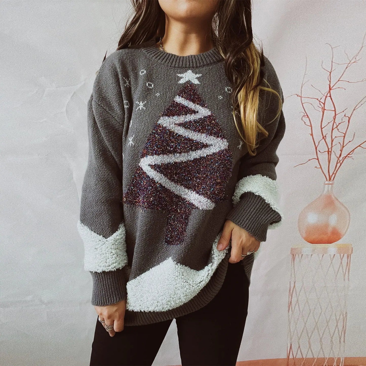 Suéter de estilo vintage atemporal