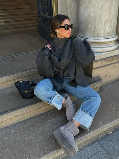 Chaqueta de inspiración vintage