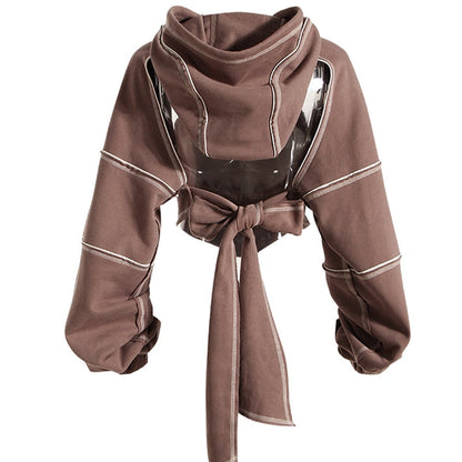 KL | Sudadera con capucha de corte atrevido y escote