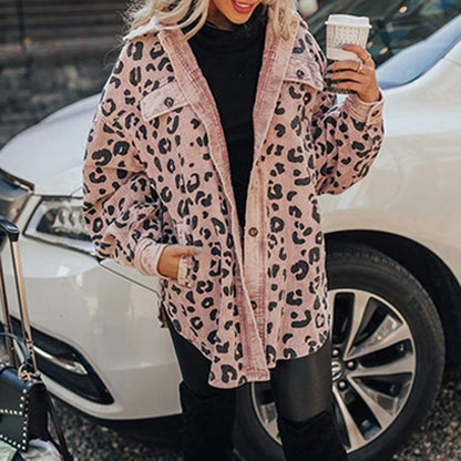 CM | SannesChaqueta I Chaqueta con estampado animal para mujer