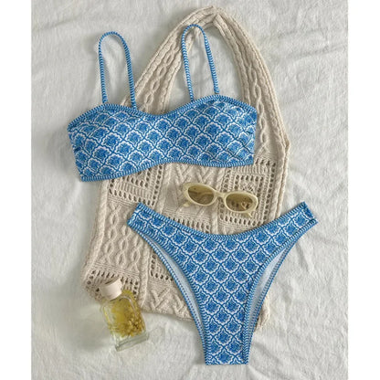 Beautifully Finished Bathing Suit in a Timeless Design