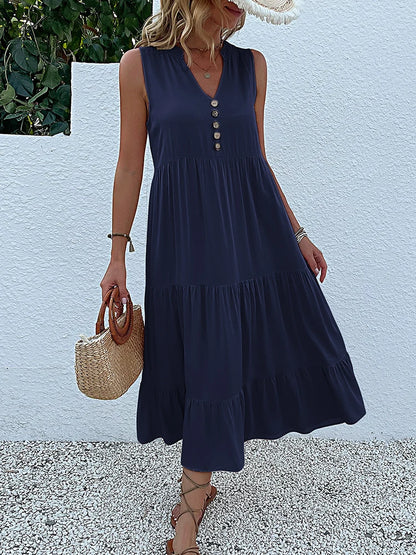 Fresco y casual Vestido