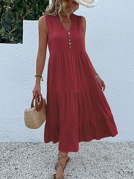 Fresco y casual Vestido