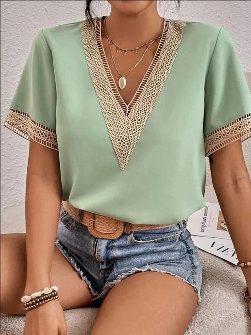 Moderno y minimalista Camisa