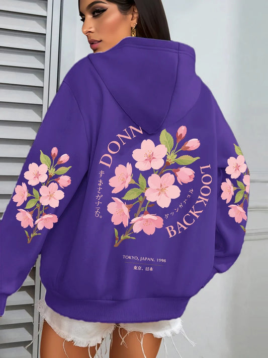 Sutil y elegante Sudadera con capucha