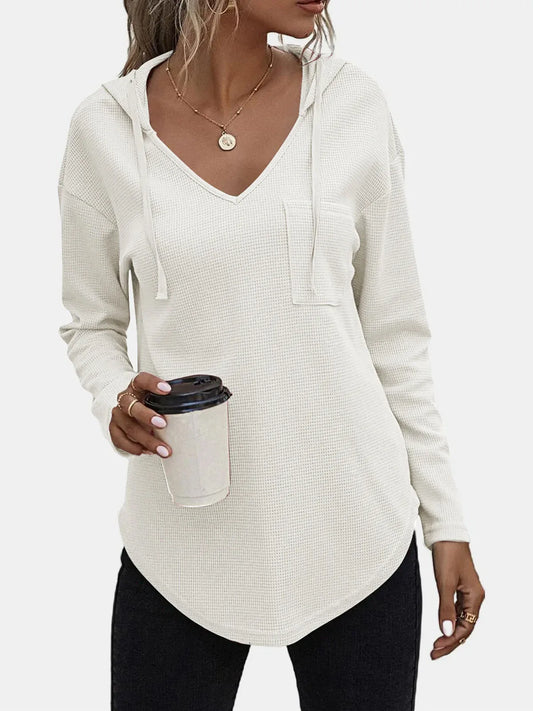 Acogedor y chic Sudadera con capucha