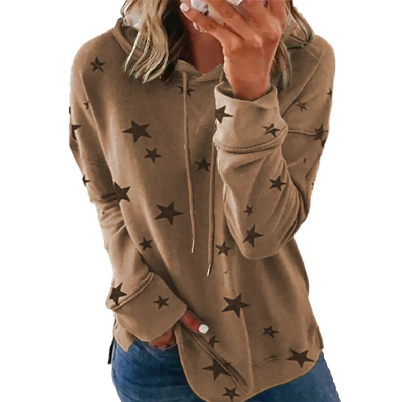 Fresco y casual Sudadera con capucha