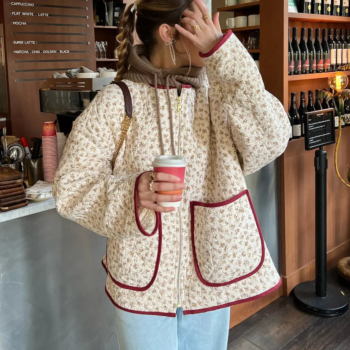 Lujoso y elegante Chaqueta