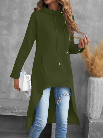 Suave y sofisticado Sudadera con capucha