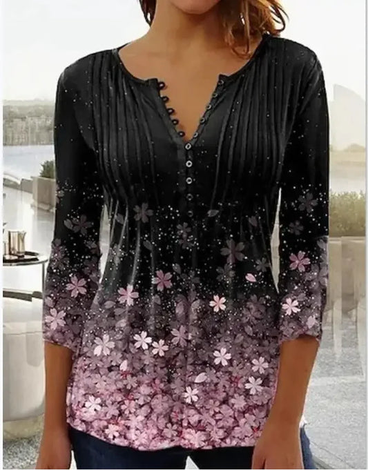 Fresco y femenino Camisa
