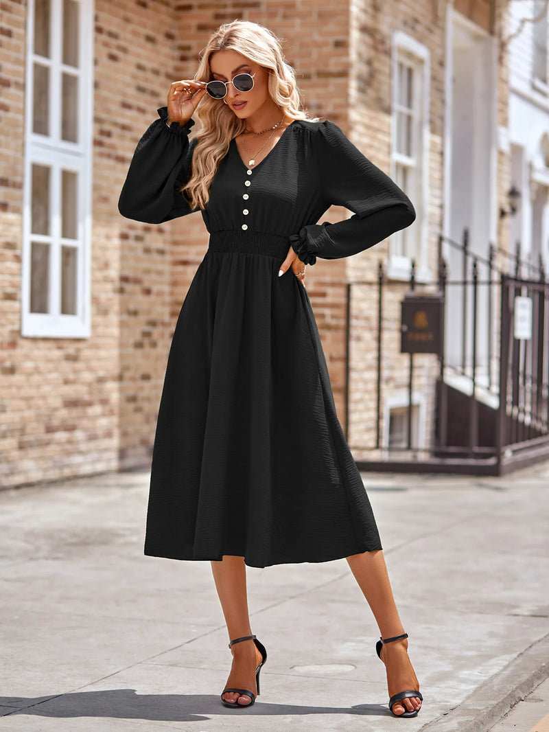 Suave y sofisticado Vestido