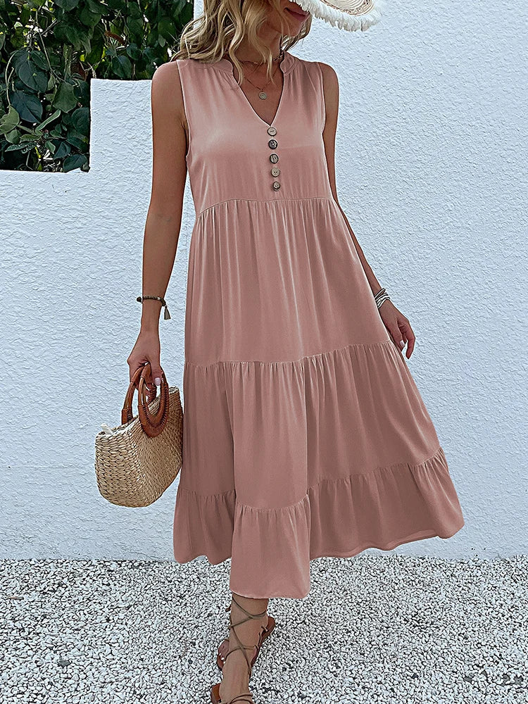 Fresco y casual Vestido
