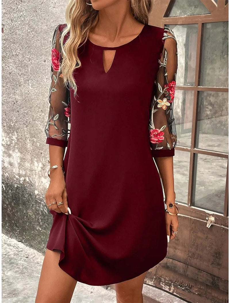 Refinado y radiante Vestido