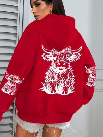 Lujoso y elegante Sudadera con capucha