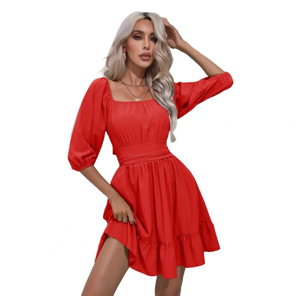 Refinado y radiante Vestido