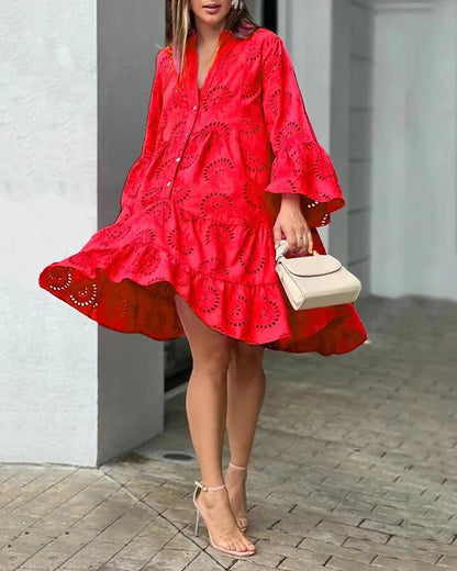 Fresco y femenino Vestido
