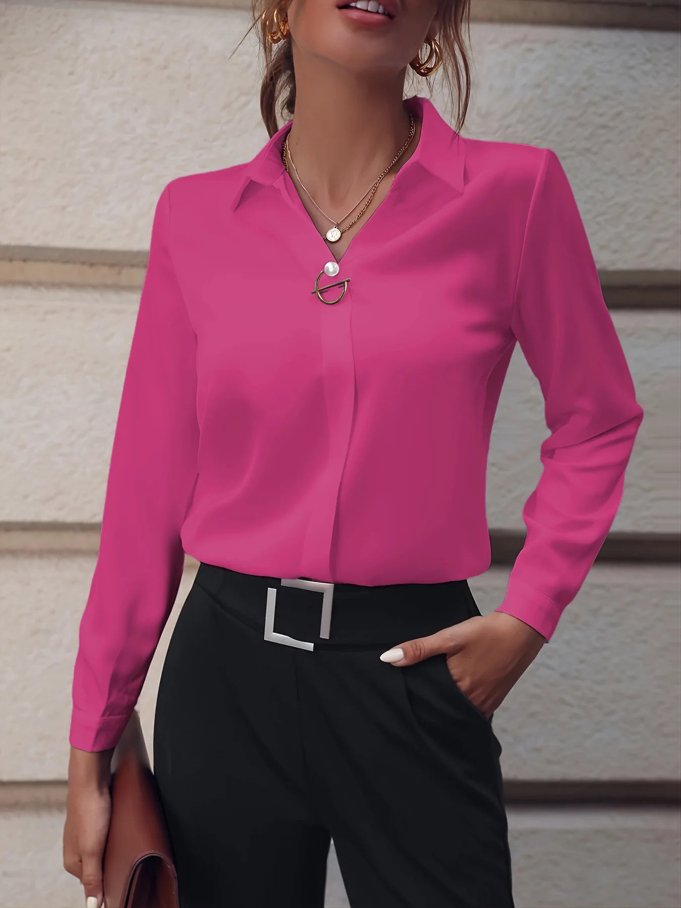 Elegante y con estilo Camisa