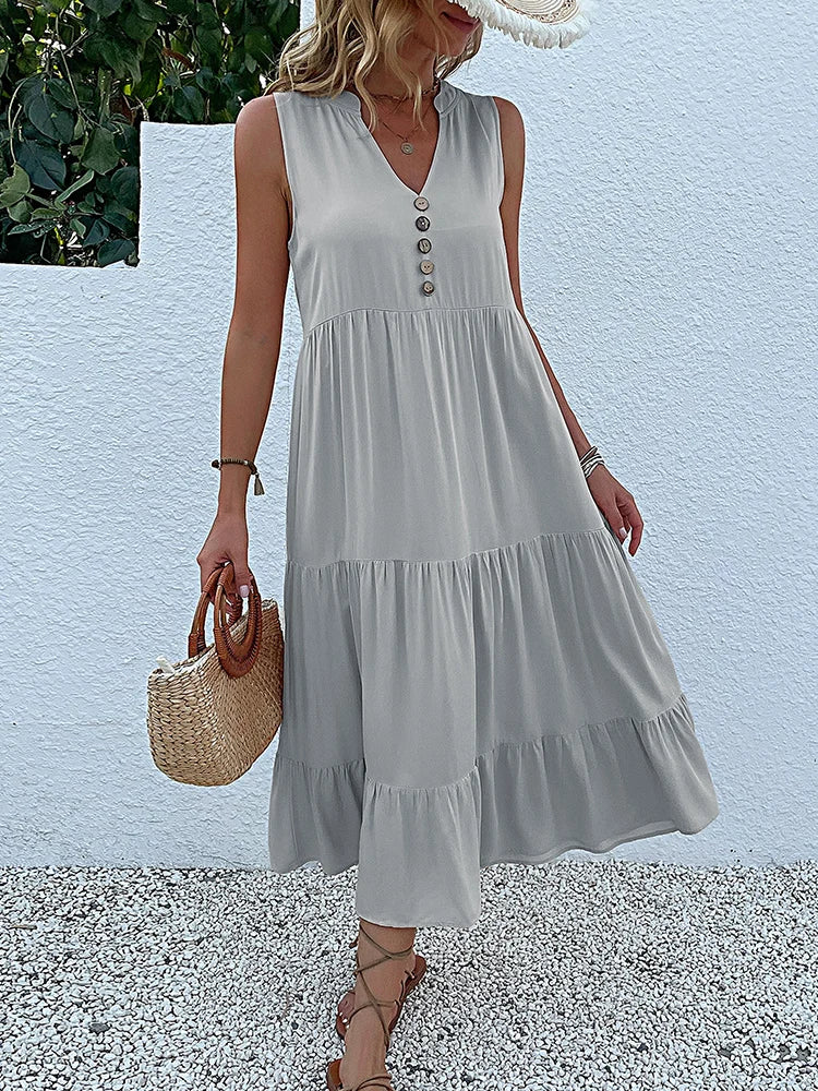 Fresco y casual Vestido