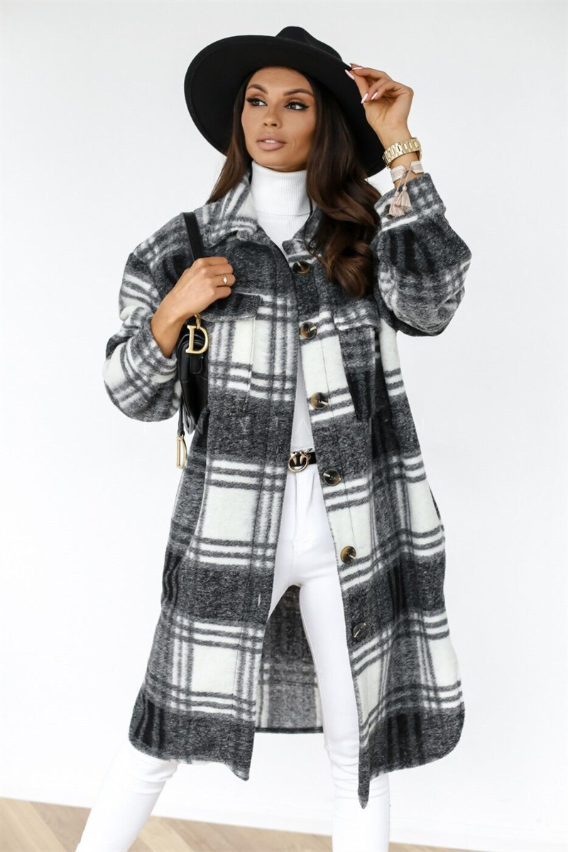 CM | Elegante chaqueta a cuadros