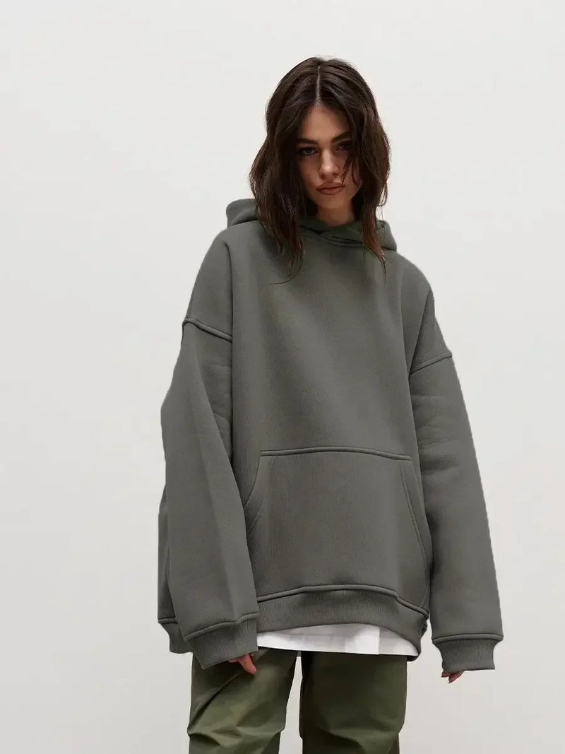 Refinado y radiante Sudadera con capucha