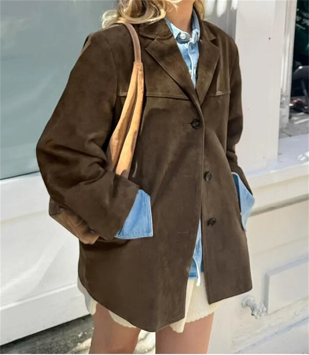 Chaqueta de diseño cuidado