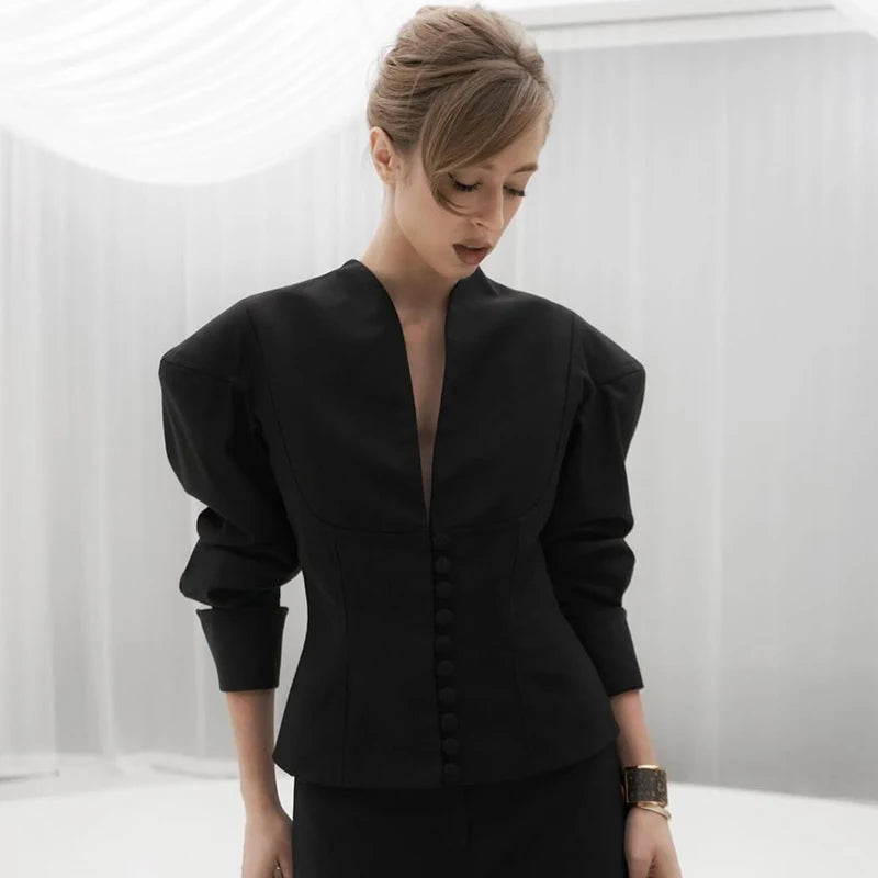 Atractivo y refinado Abrigo