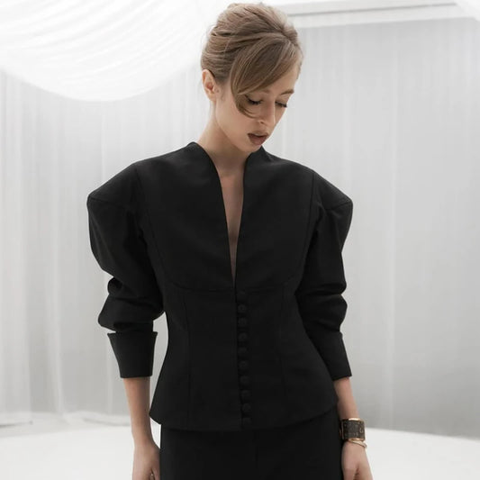 Atractivo y refinado Abrigo