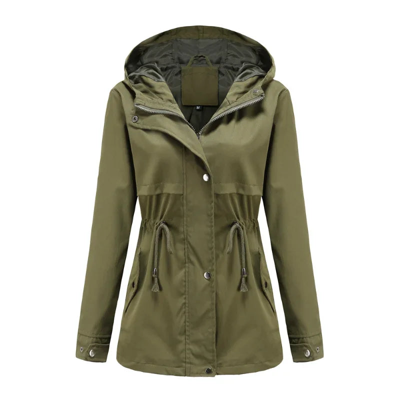 CM | Chaqueta abotonada chic para mujer