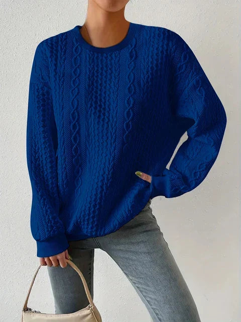 CM | Sudadera de cuello redondo y manga larga