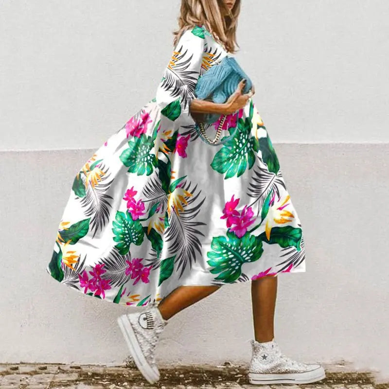 Fresco y casual Vestido