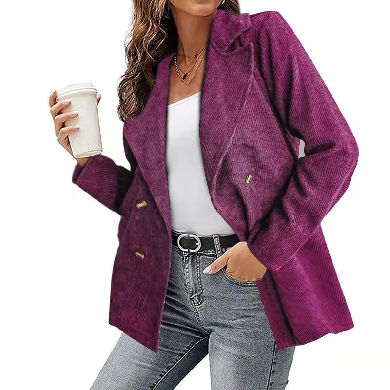 CM | VioletBlazer I Blazer monocolor para mujer
