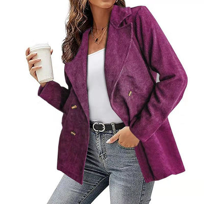 CM | VioletBlazer I Blazer monocolor para mujer