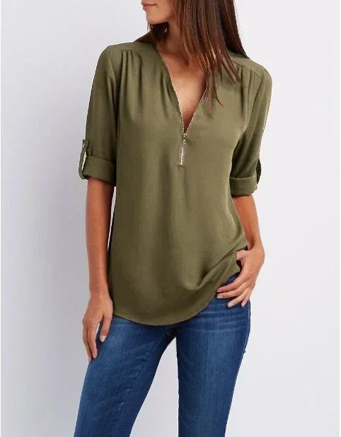 Suave y sofisticado Camisa