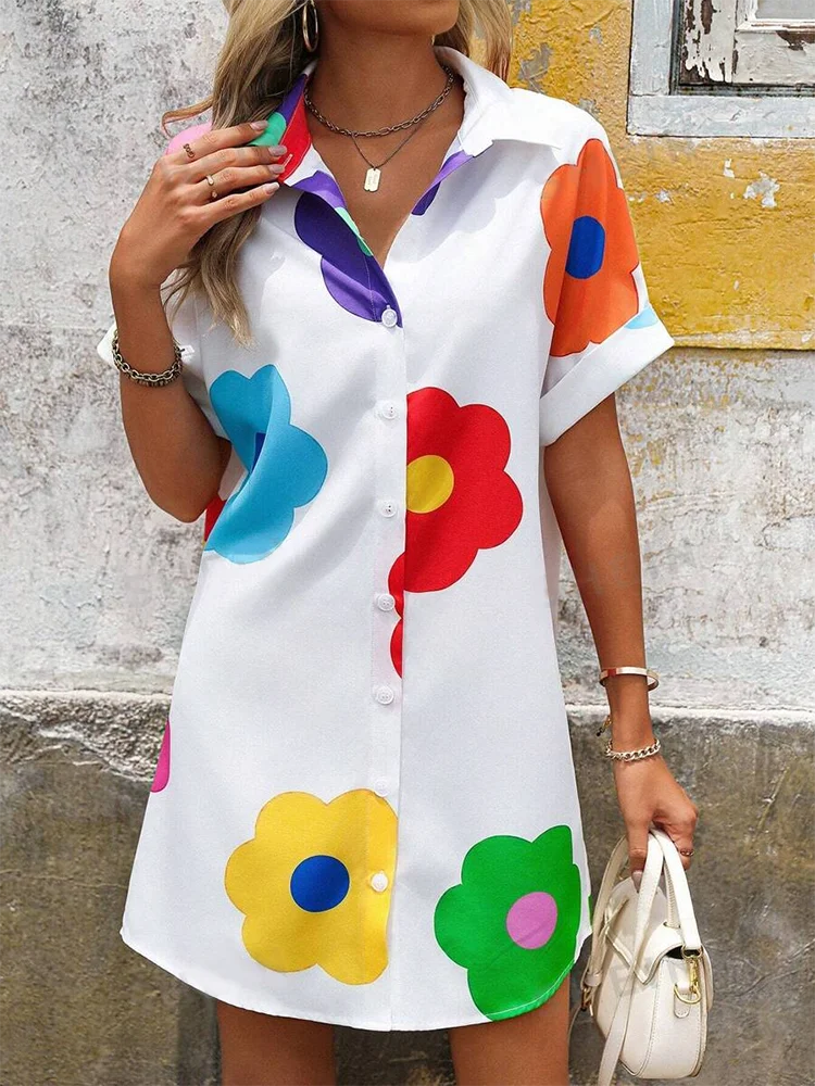 Fresco y casual Vestido