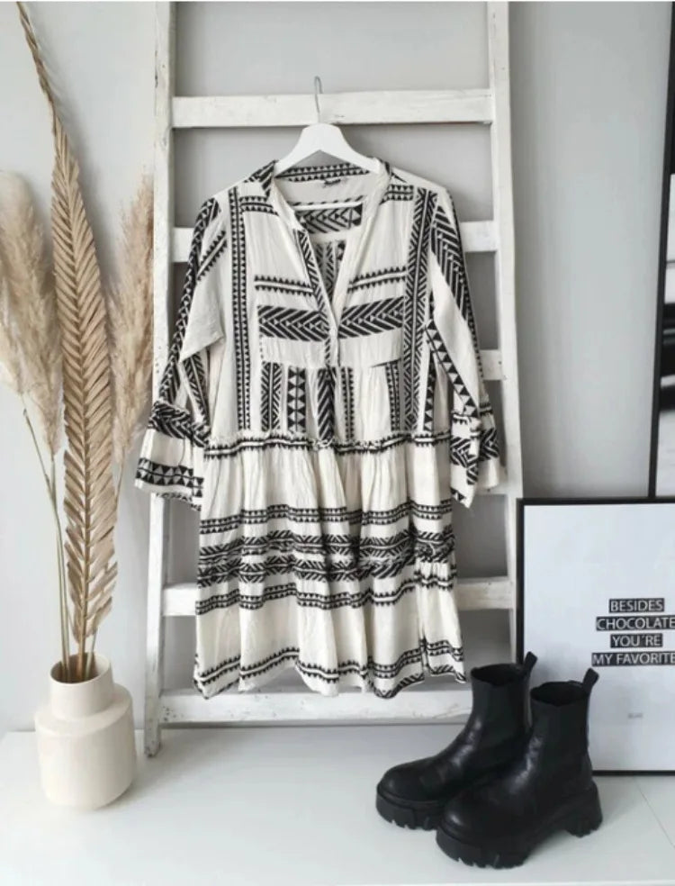 Moderno y atemporal Vestido