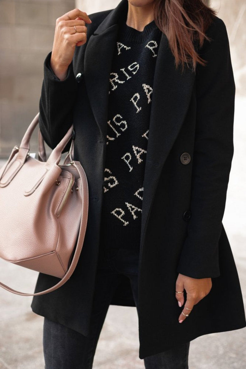 CM | Elegante chaqueta con botones para mujer