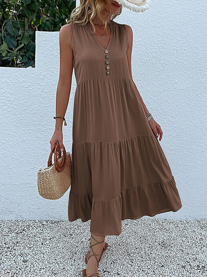 Fresco y casual Vestido