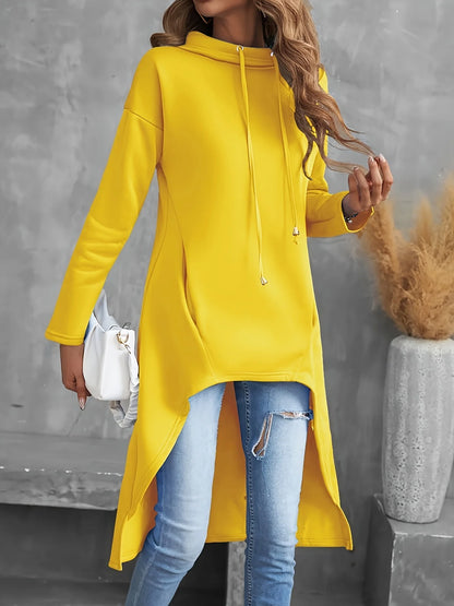 Suave y sofisticado Sudadera con capucha