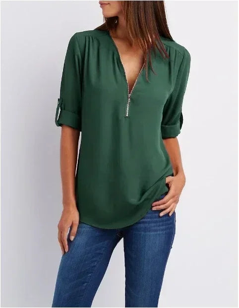 Suave y sofisticado Camisa